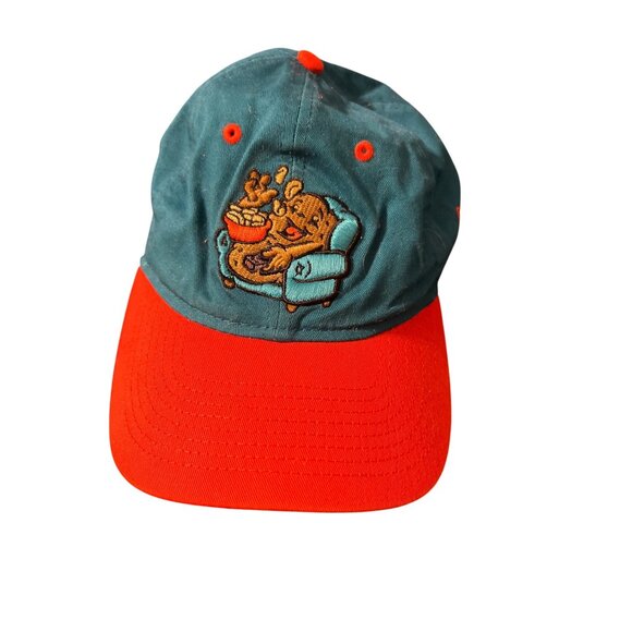 New Era 9TWENTY Hat Baseball Cap MLB Hickory Crawdads Couch Potatoes Strapback - Picture 1 of 7
